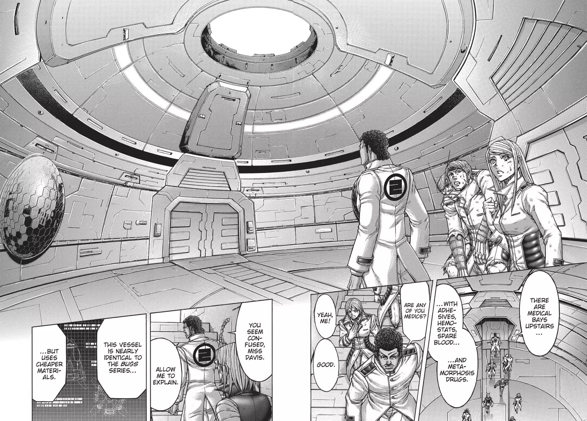 Terra Formars Chapter 153 page 8 - Chapter 153: The Outsider