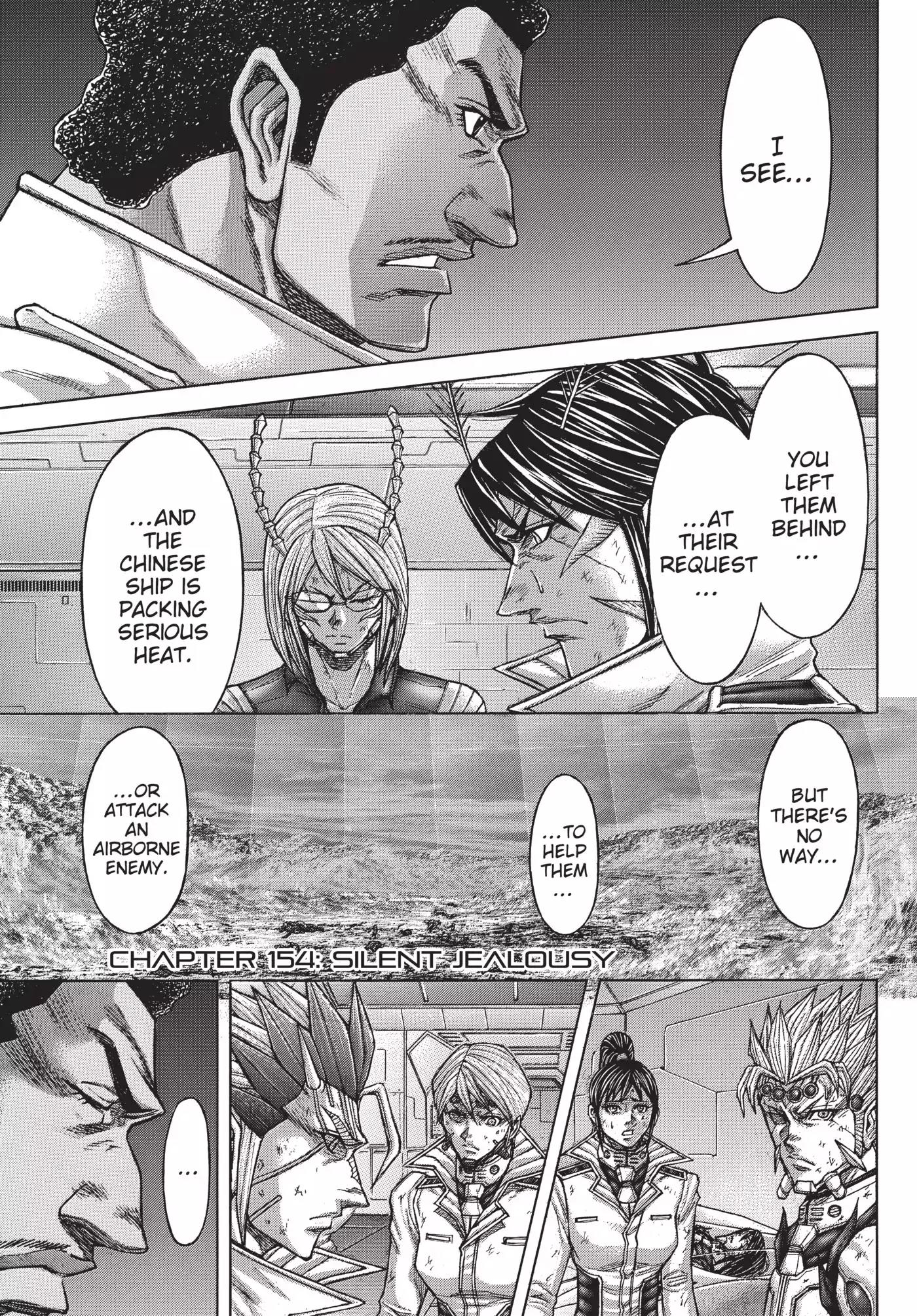 Terra Formars Chapter 154 page 1 - Chapter 154: Silent Jealousy
