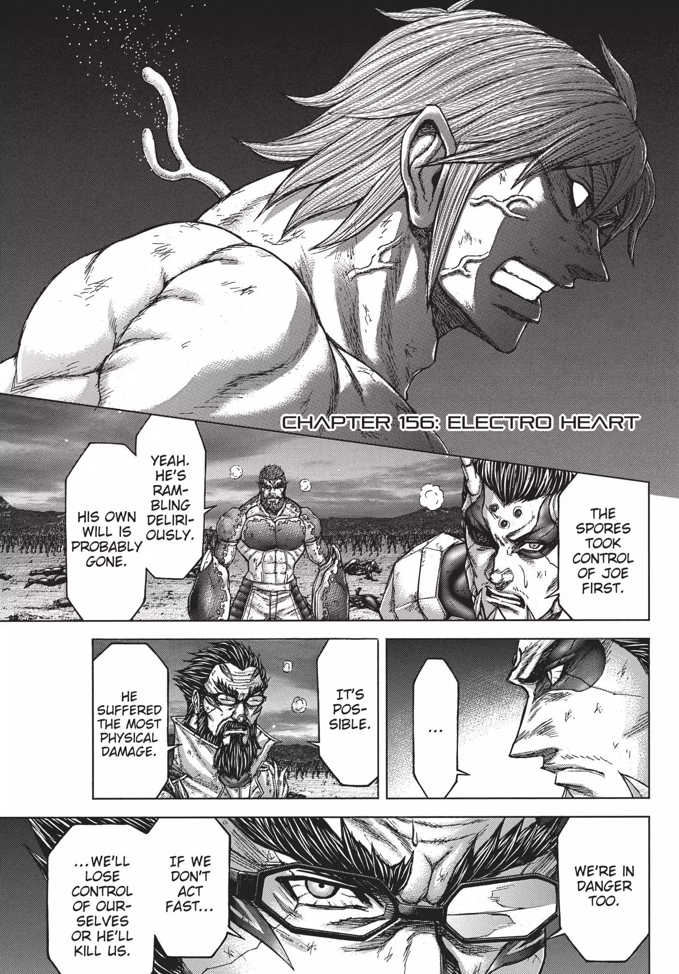 Terra Formars Chapter 156 page 1 - Chapter 156: Electro Heart