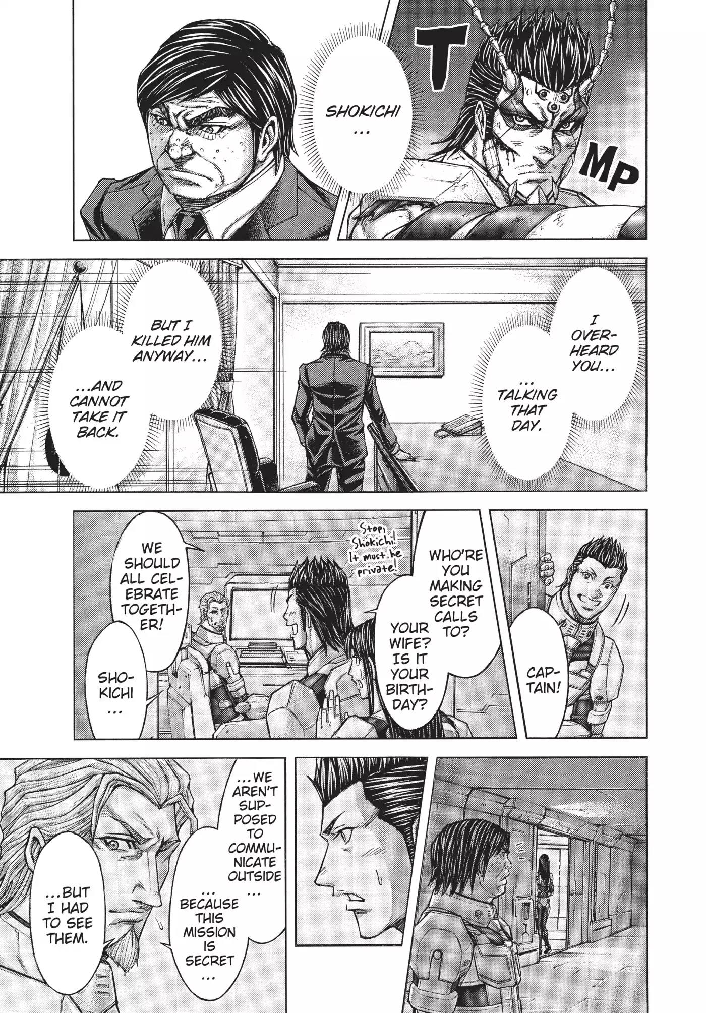 Terra Formars Chapter 157 page 11 - Chapter 157: Razor Blade