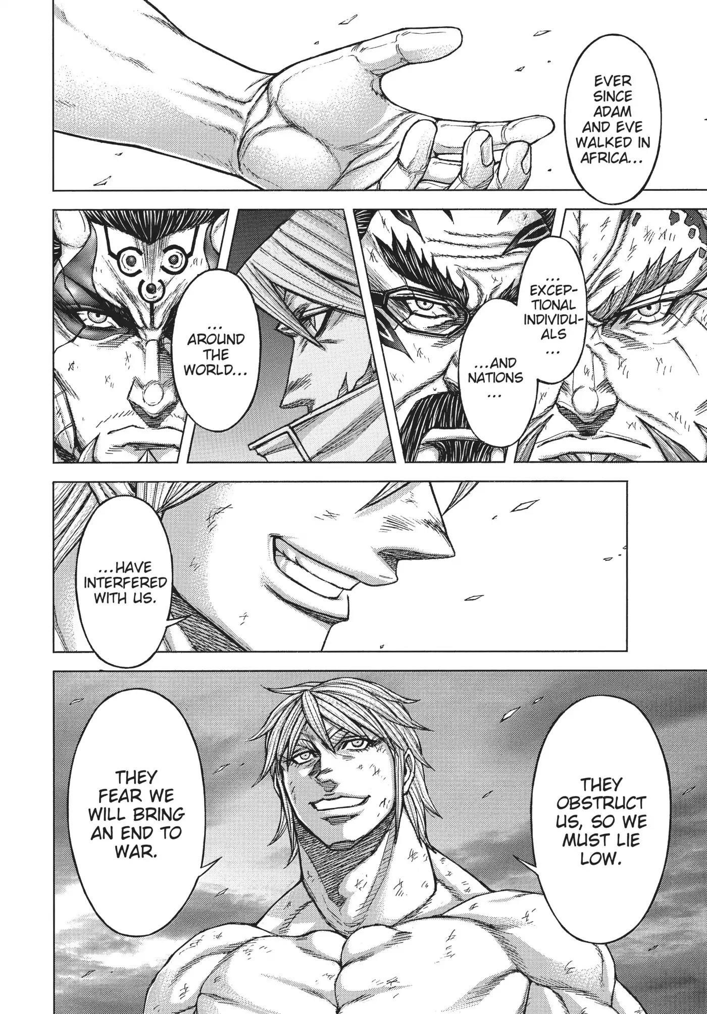 Terra Formars Chapter 157 page 3 - Chapter 157: Razor Blade