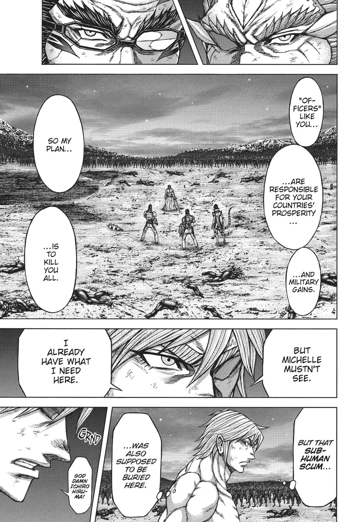Terra Formars Chapter 157 page 4 - Chapter 157: Razor Blade