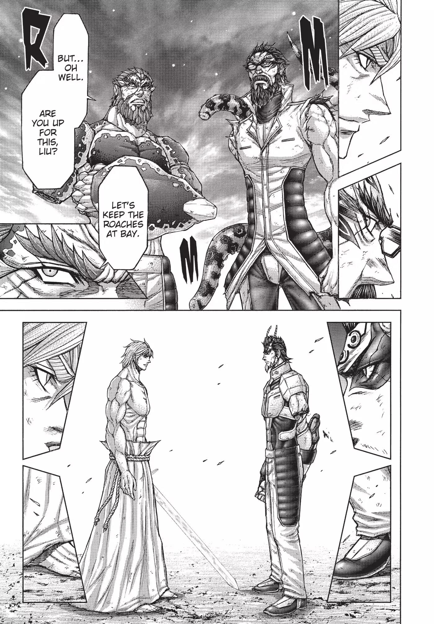 Terra Formars Chapter 157 page 8 - Chapter 157: Razor Blade