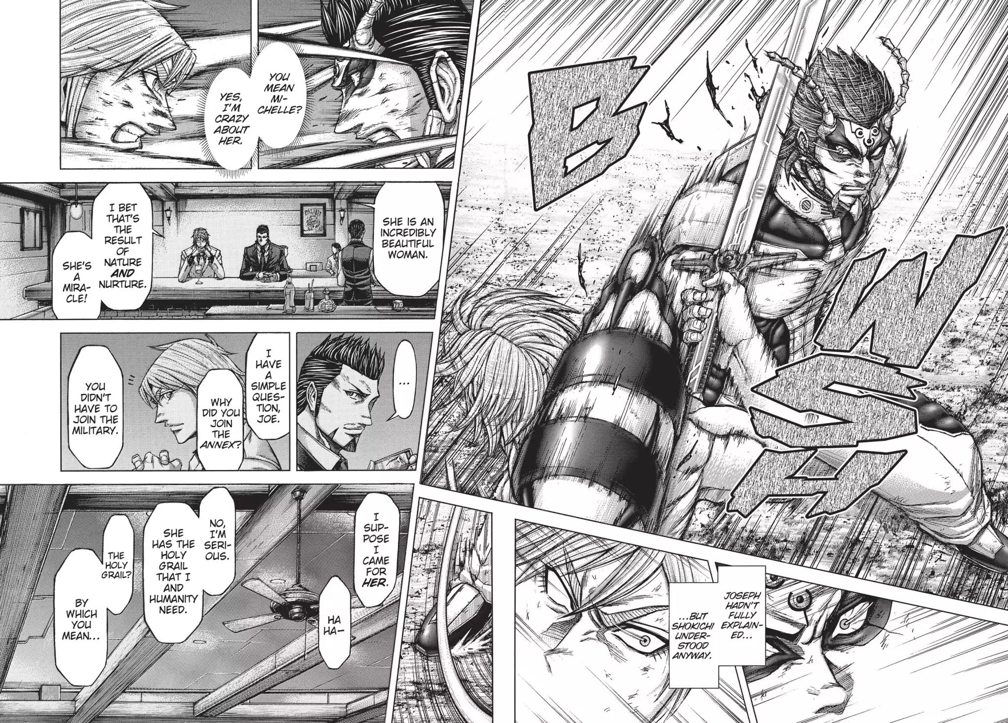 Terra Formars Chapter 157 page 9 - Chapter 157: Razor Blade