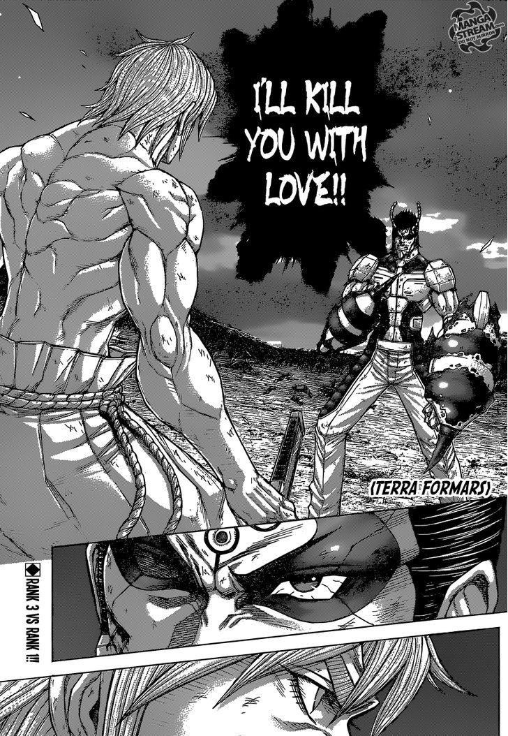 Terra Formars Chapter 158 page 1 - Chapter 158 : The Right Sinner - The Noble Sinner