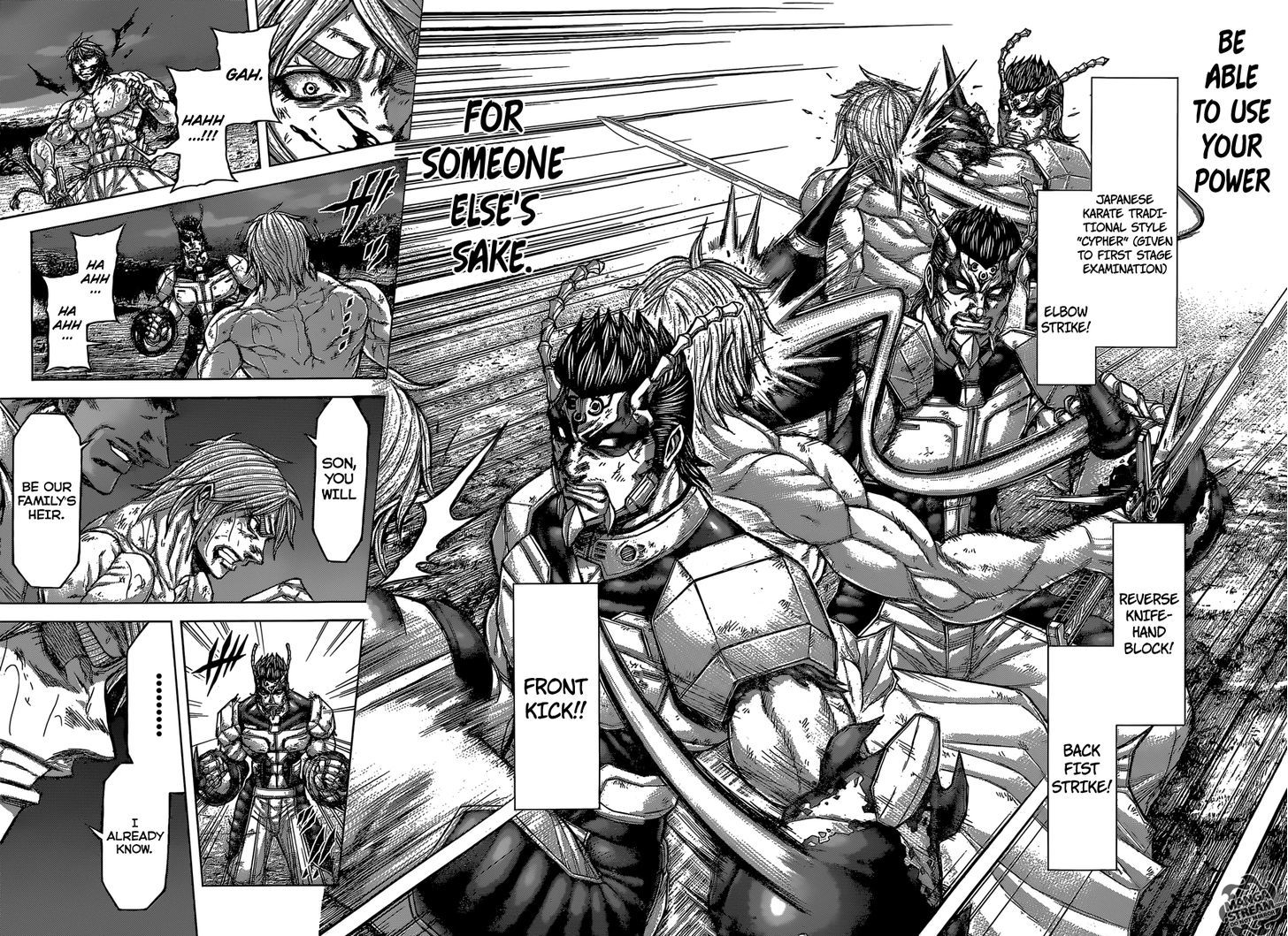 Terra Formars Chapter 158 page 13 - Chapter 158 : The Right Sinner - The Noble Sinner