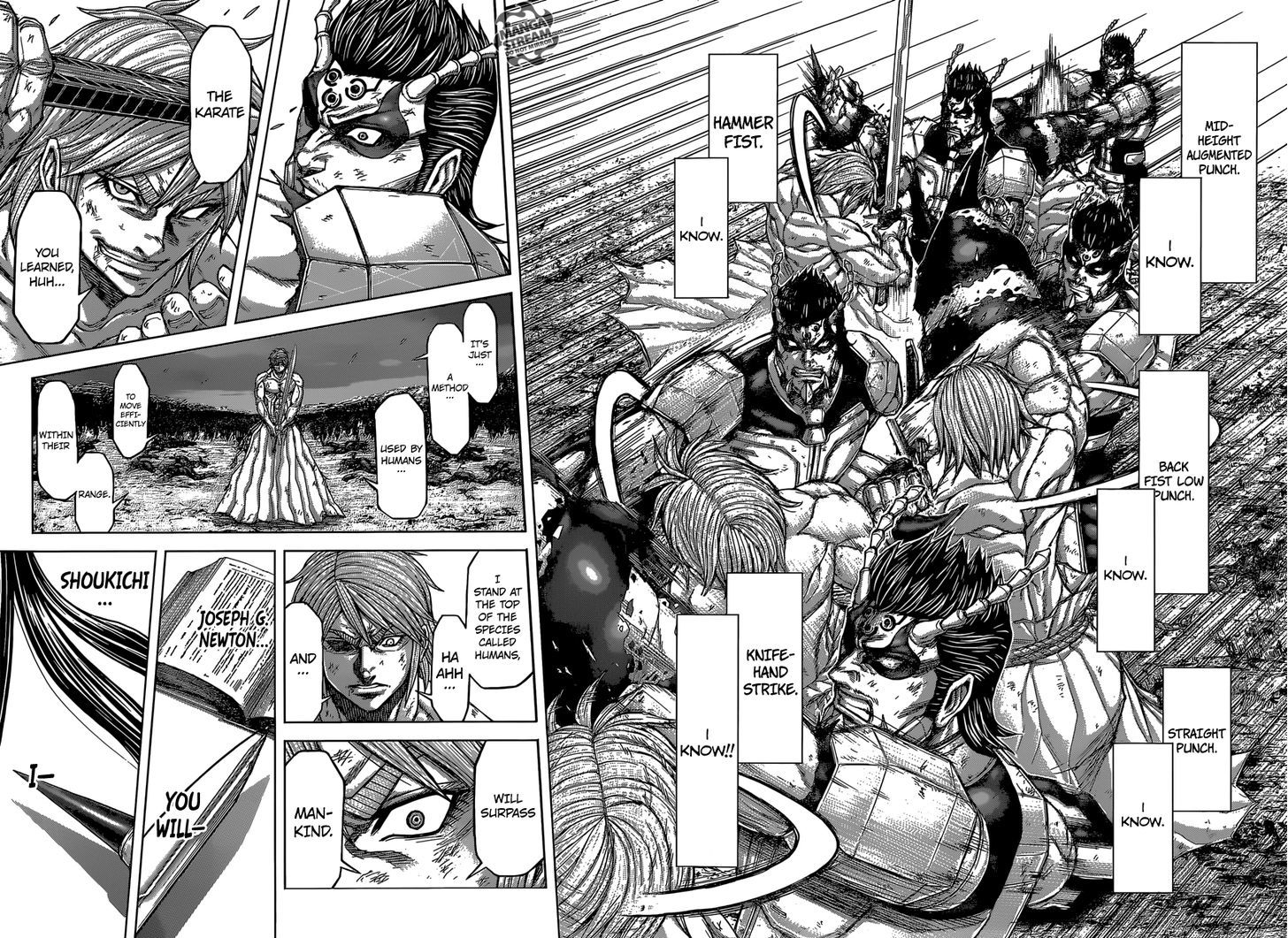 Terra Formars Chapter 158 page 14 - Chapter 158 : The Right Sinner - The Noble Sinner
