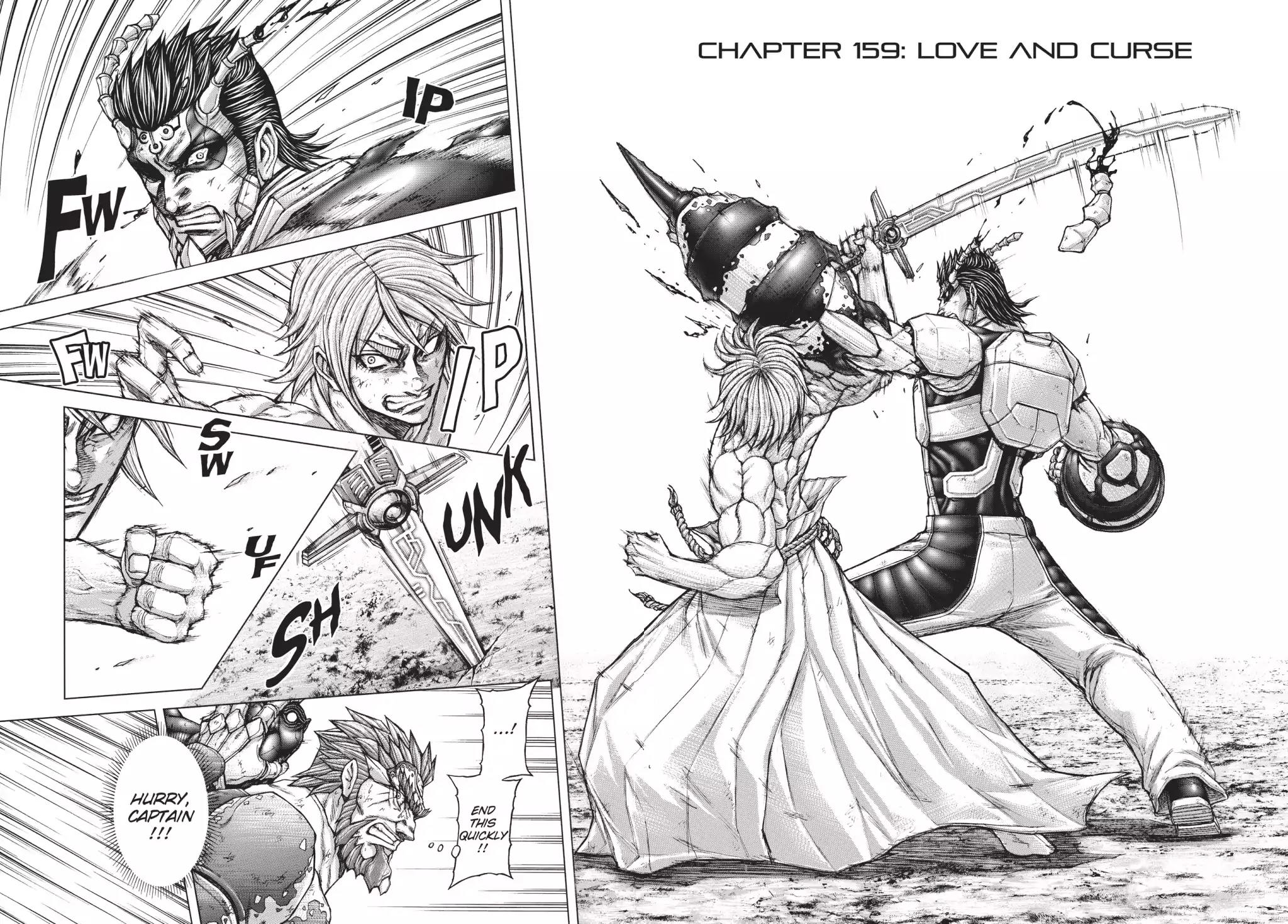 Terra Formars Chapter 159 page 2 - Chapter 159: Love and Curse