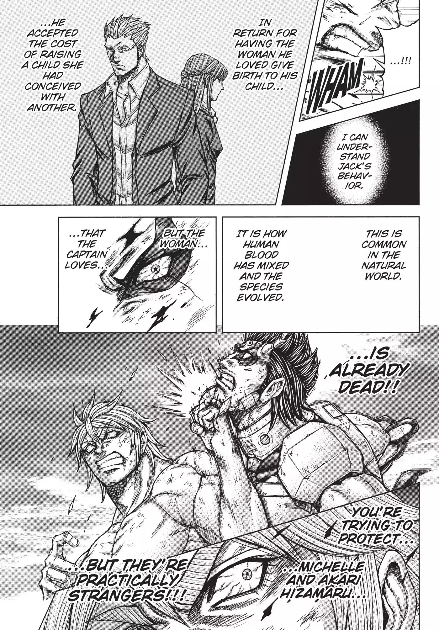 Terra Formars Chapter 159 page 6 - Chapter 159: Love and Curse