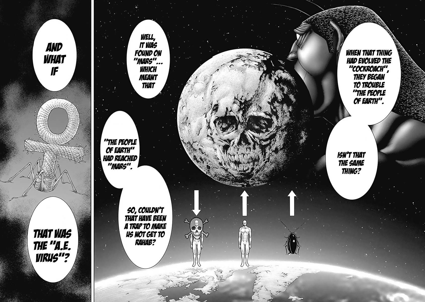 Terra Formars Chapter 163 page 12 - Chapter 163: The Grudge and Testament