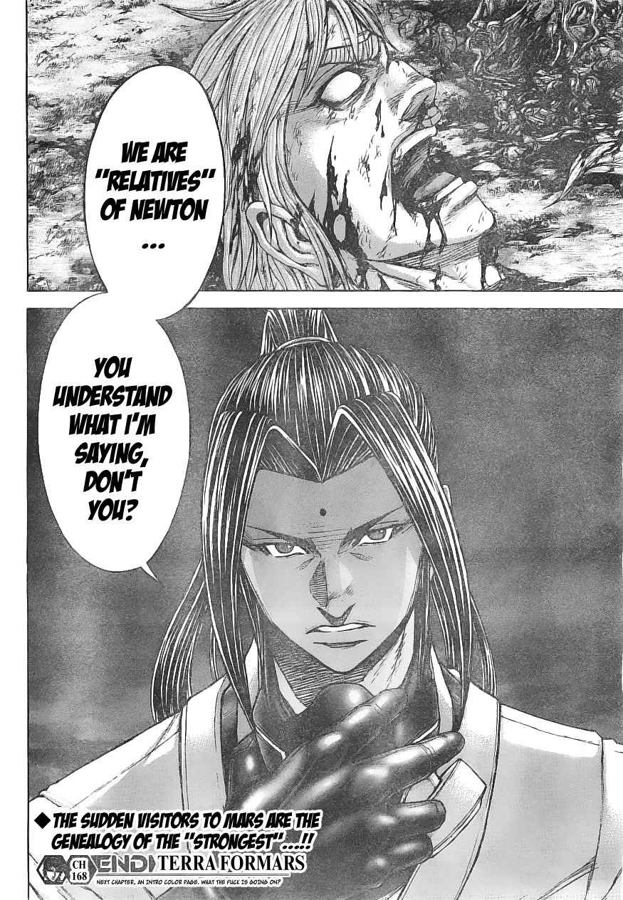 Terra Formars Chapter 168 page 18 - Chapter 168: The Cosmopolitans