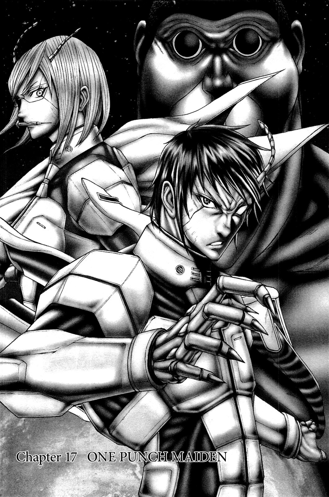 Terra Formars Chapter 17 page 1 - Chapter 17: ONE PUNCH MAIDEN