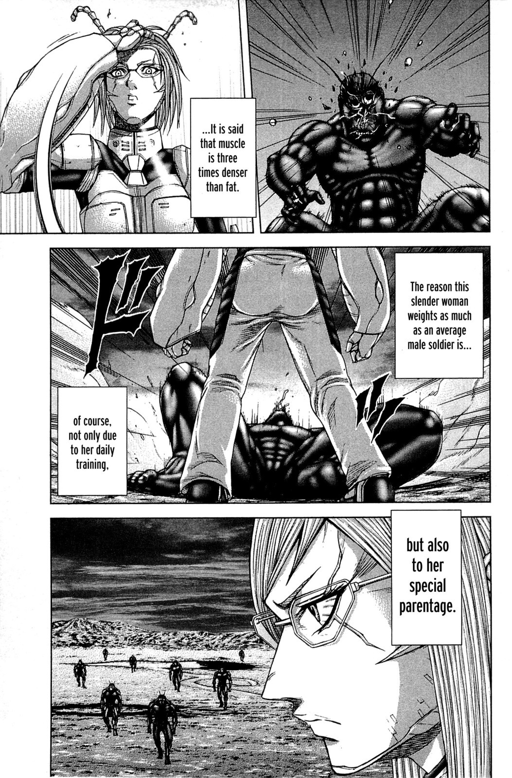 Terra Formars Chapter 17 page 10 - Chapter 17: ONE PUNCH MAIDEN