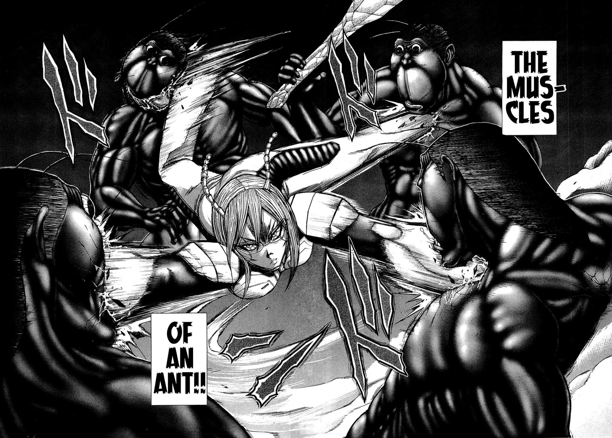 Terra Formars Chapter 17 page 13 - Chapter 17: ONE PUNCH MAIDEN