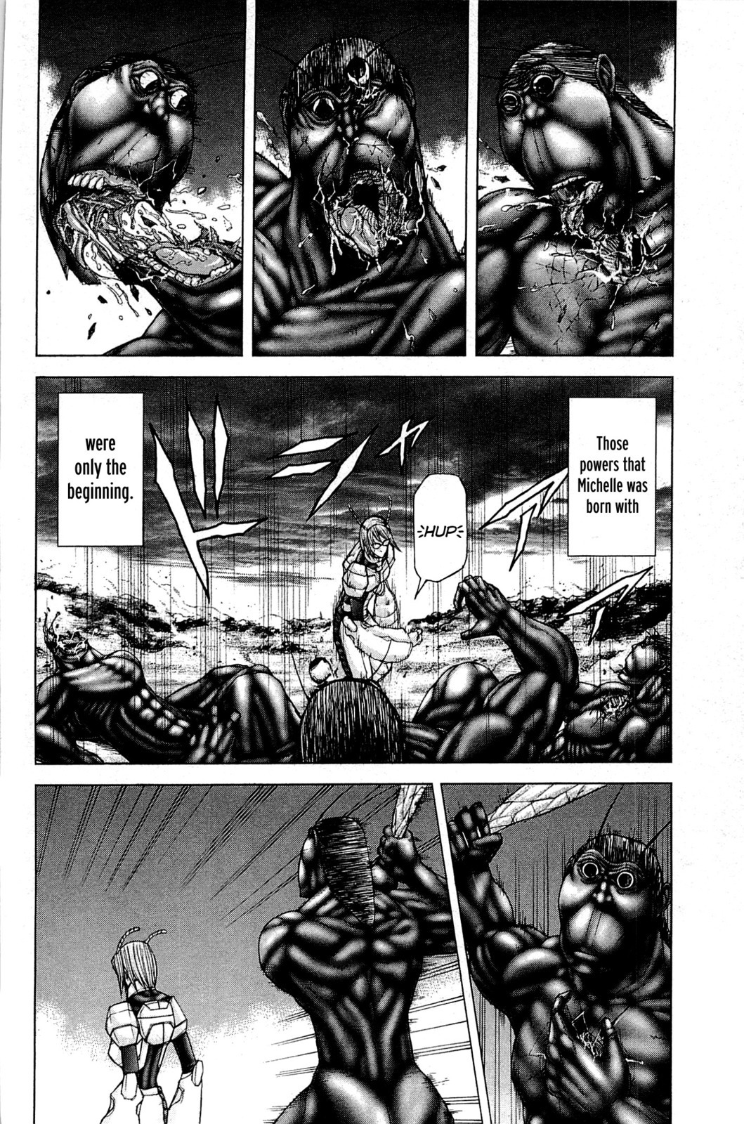 Terra Formars Chapter 17 page 14 - Chapter 17: ONE PUNCH MAIDEN