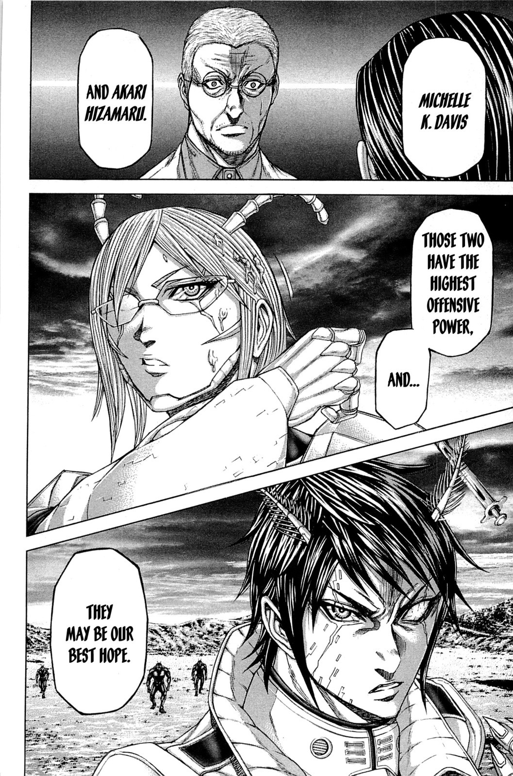 Terra Formars Chapter 17 page 18 - Chapter 17: ONE PUNCH MAIDEN