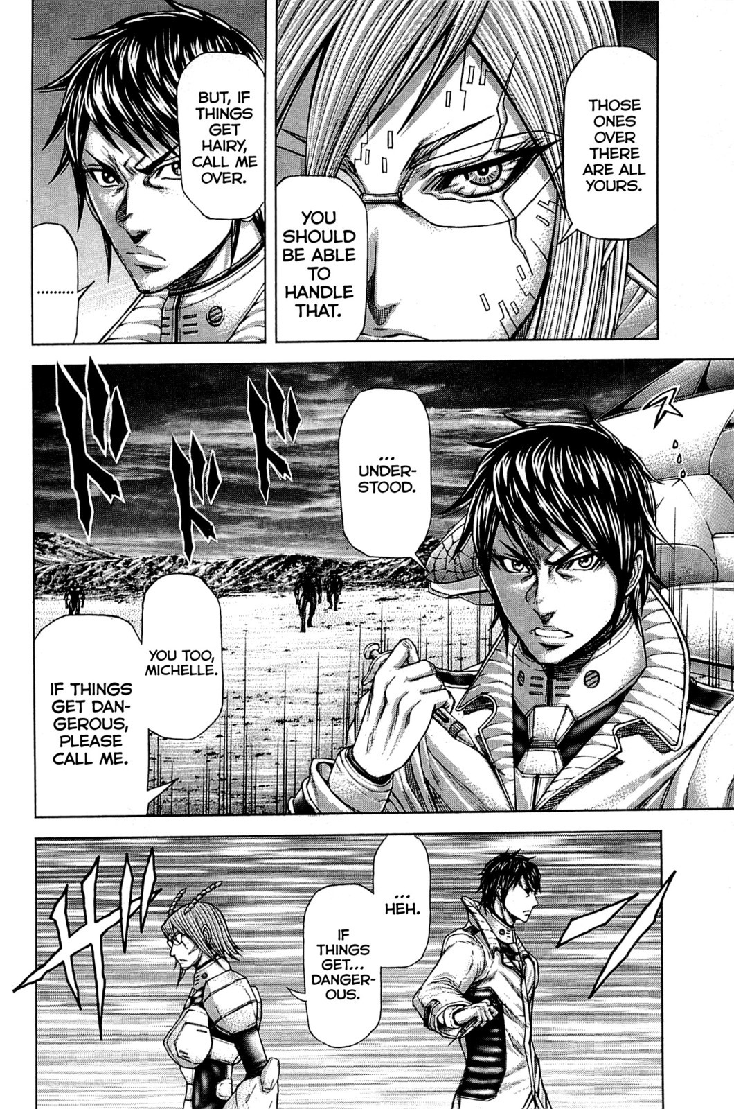 Terra Formars Chapter 17 page 5 - Chapter 17: ONE PUNCH MAIDEN