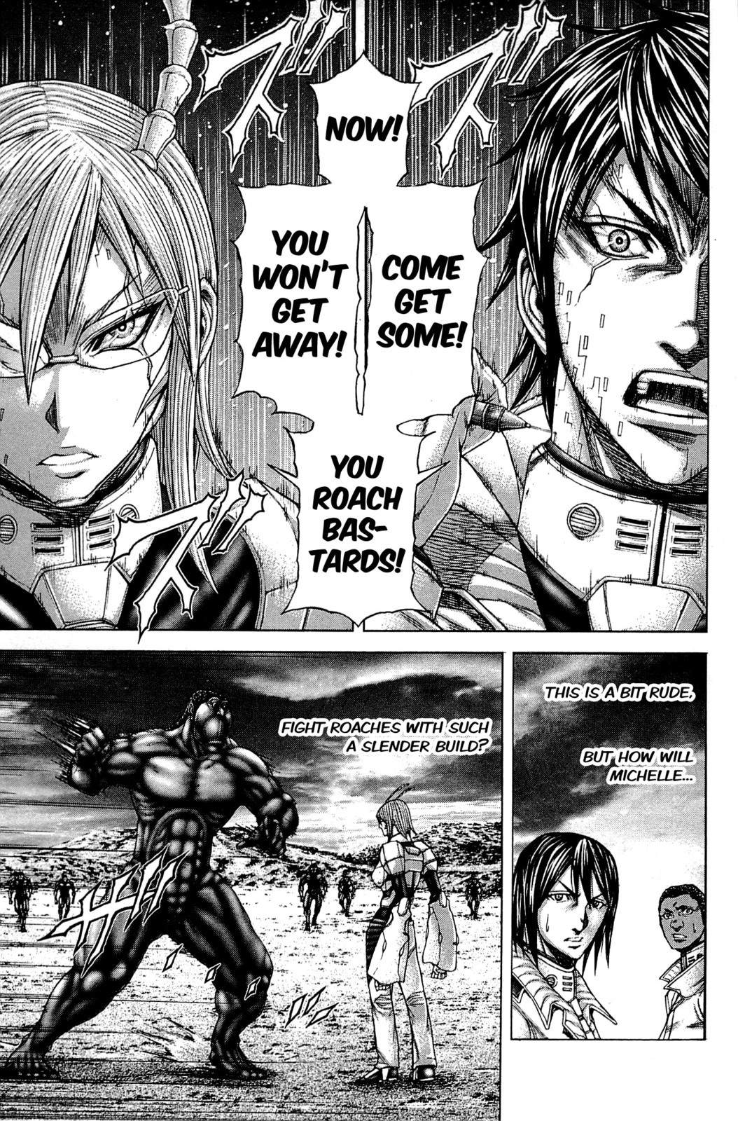 Terra Formars Chapter 17 page 6 - Chapter 17: ONE PUNCH MAIDEN