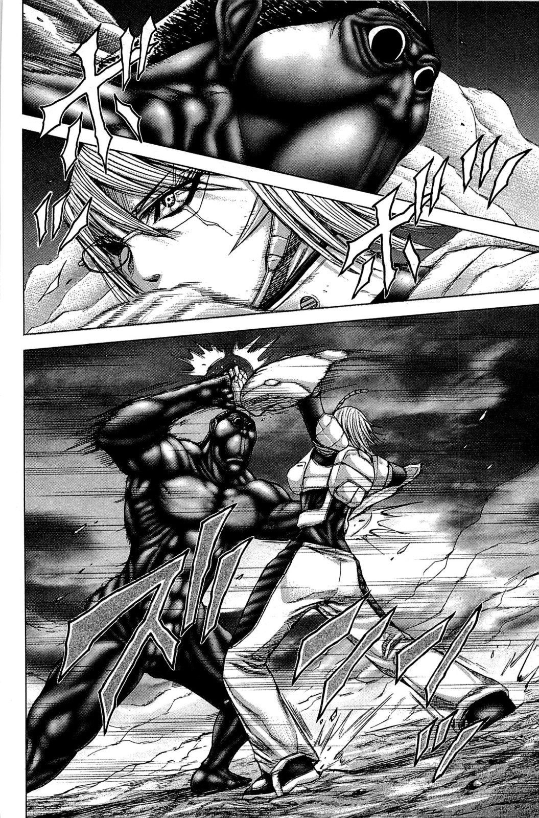 Terra Formars Chapter 17 page 7 - Chapter 17: ONE PUNCH MAIDEN