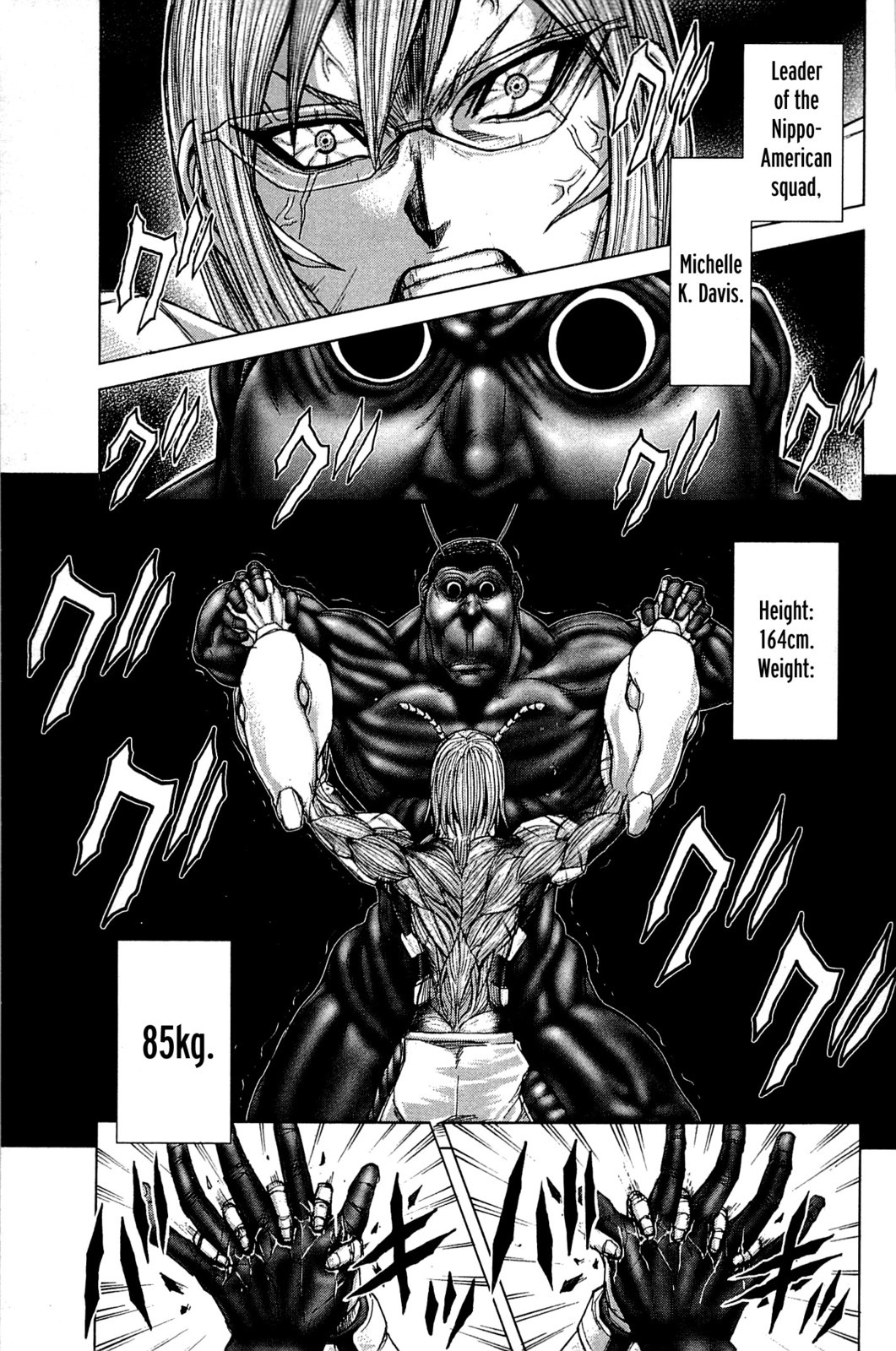 Terra Formars Chapter 17 page 8 - Chapter 17: ONE PUNCH MAIDEN