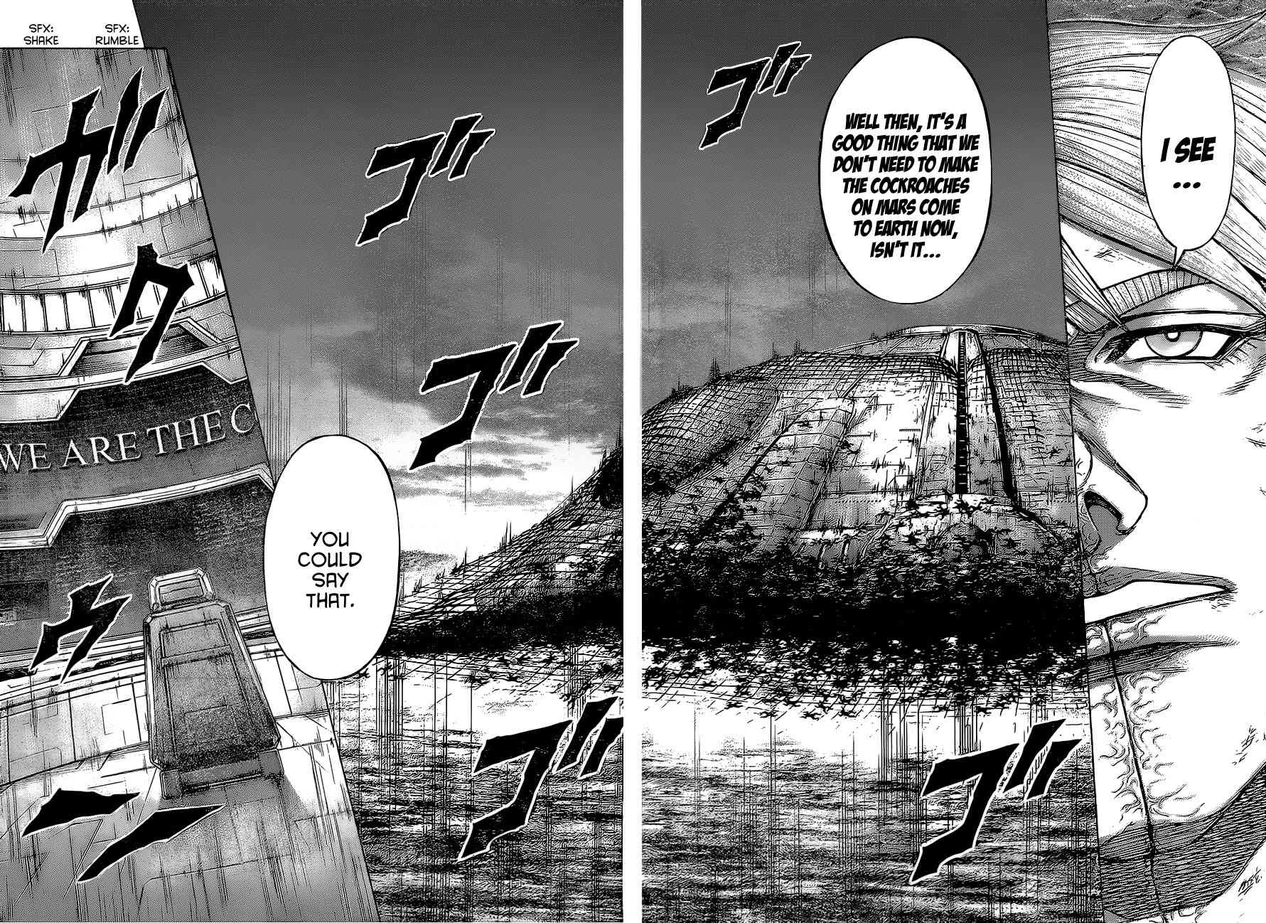 Terra Formars Chapter 172 page 5 - Chapter 172: The Jar of Socery