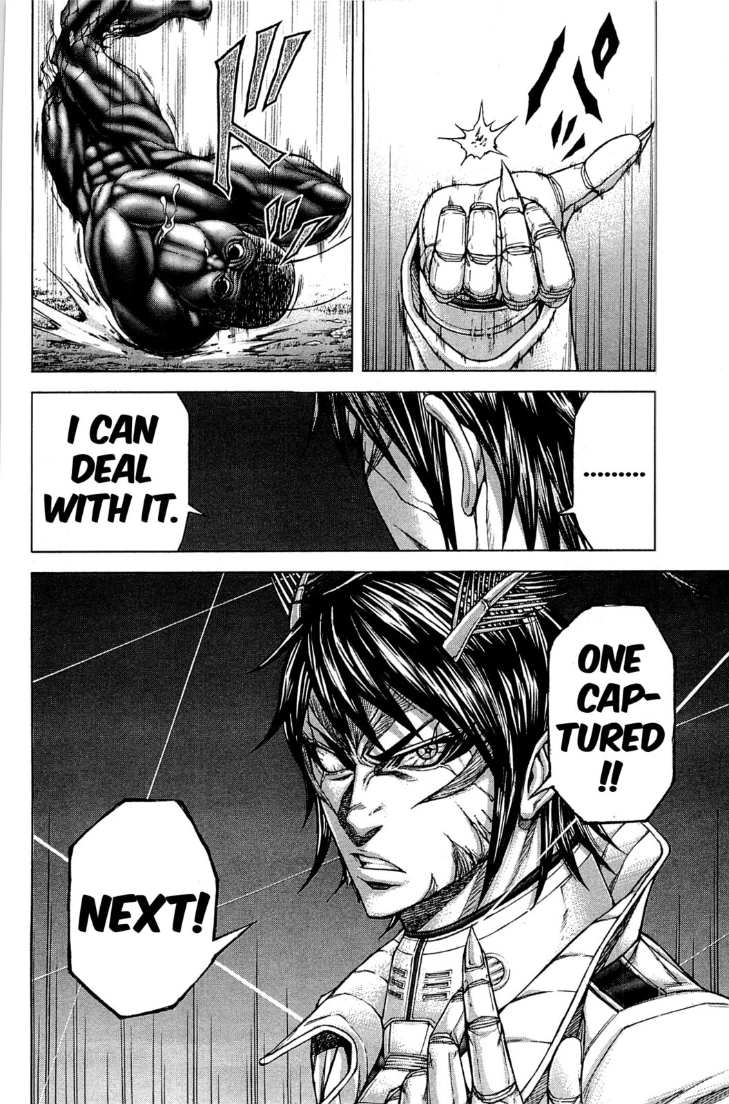 Terra Formars Chapter 18 page 19 - Chapter 18: EXCEPTIONAL 2 Akari Hizamaru & Michelle K. Davis