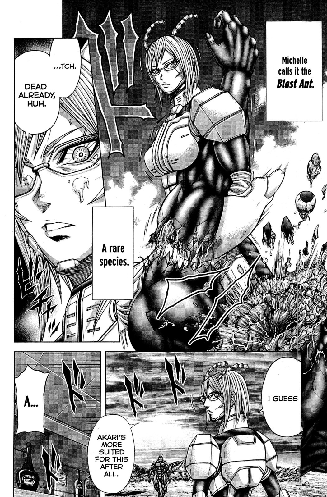 Terra Formars Chapter 18 page 8 - Chapter 18: EXCEPTIONAL 2 Akari Hizamaru & Michelle K. Davis