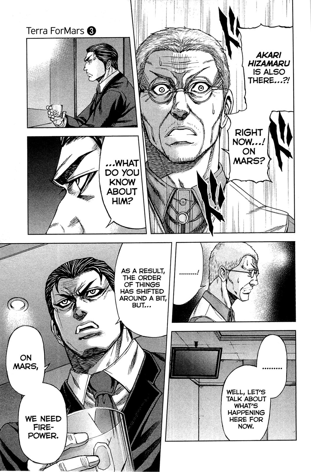 Terra Formars Chapter 18 page 9 - Chapter 18: EXCEPTIONAL 2 Akari Hizamaru & Michelle K. Davis