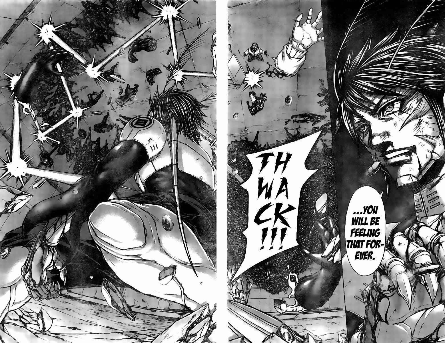 Terra Formars Chapter 181 page 5 - Chapter 181 : xSoldier - Transformation Incorporation