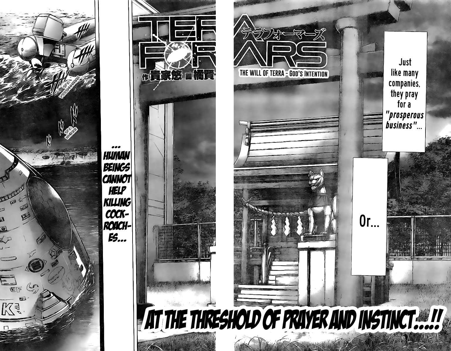 Terra Formars Chapter 184 page 2 - Chapter 184 : The Will of Terra - God's Intention