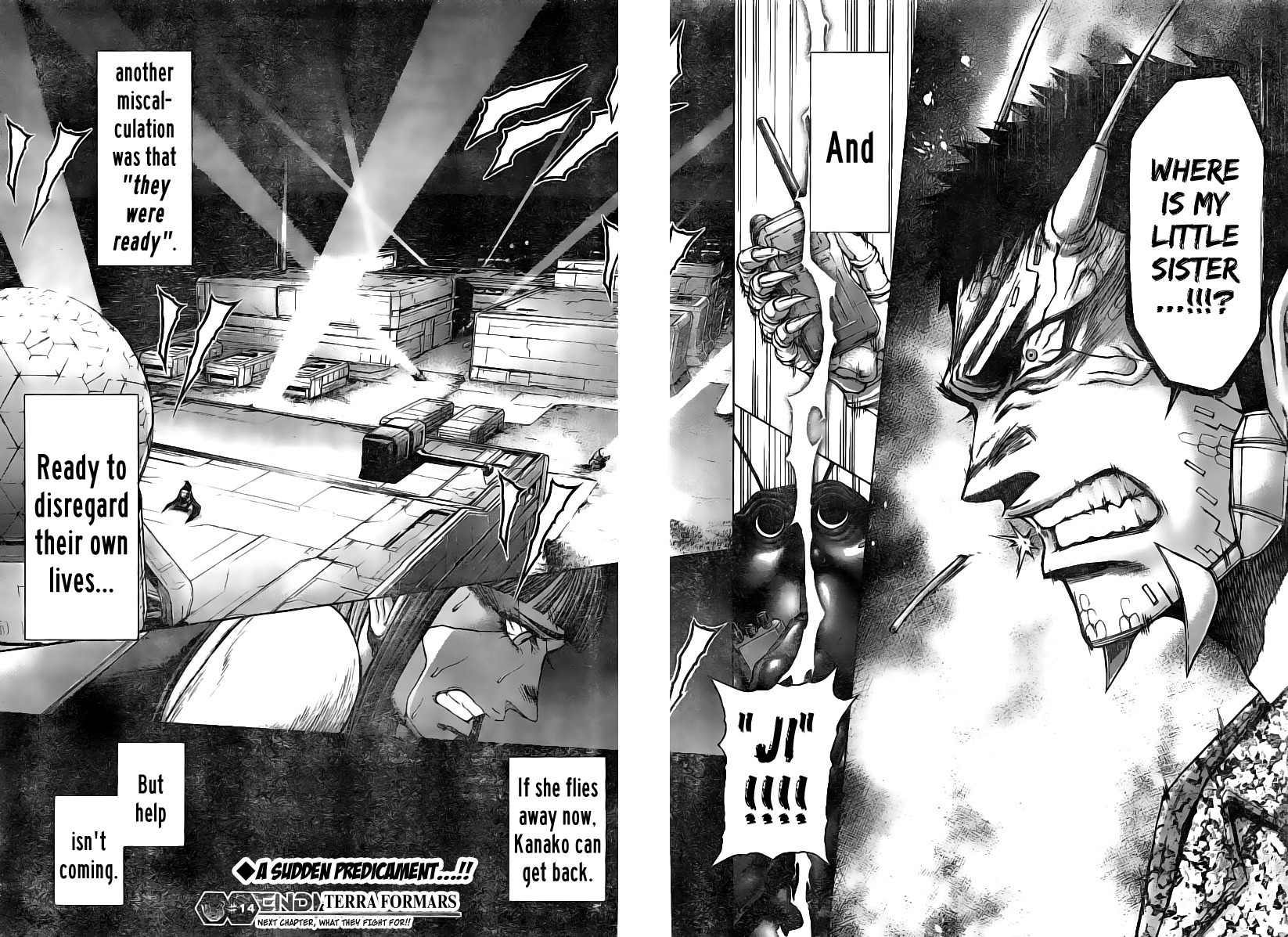 Terra Formars Chapter 187 page 17 - Chapter 187: Snake Eyes
