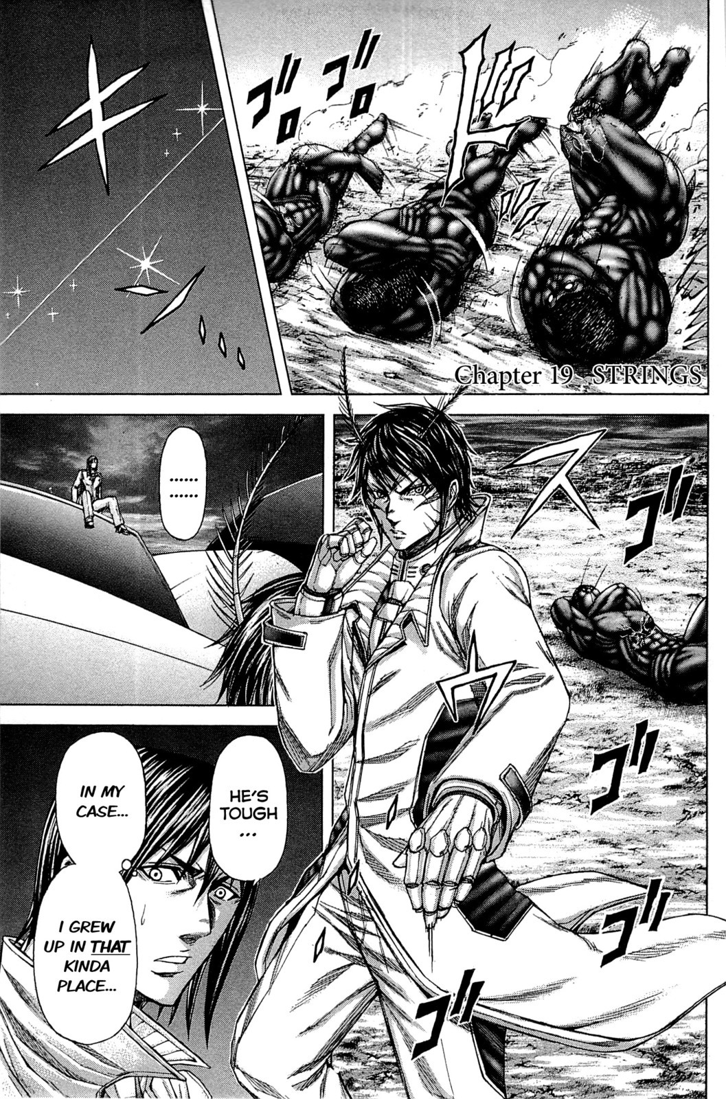 Terra Formars Chapter 19 page 1 - Chapter 19: STRINGS