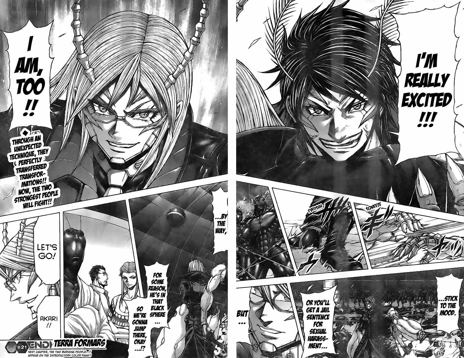 Terra Formars Chapter 194 page 16 - Chapter 194: Death on Call