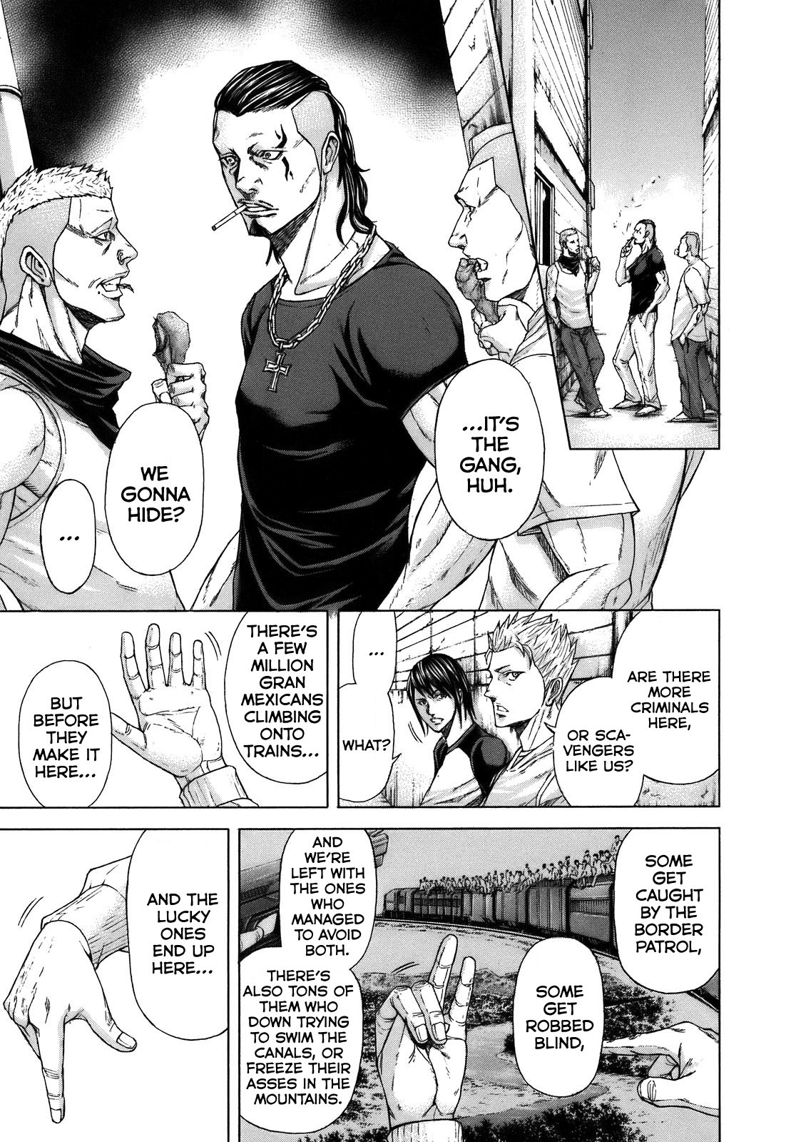 Terra Formars Chapter 2 page 10 - Chapter 2: UNDERDOGS Exiled Swarm