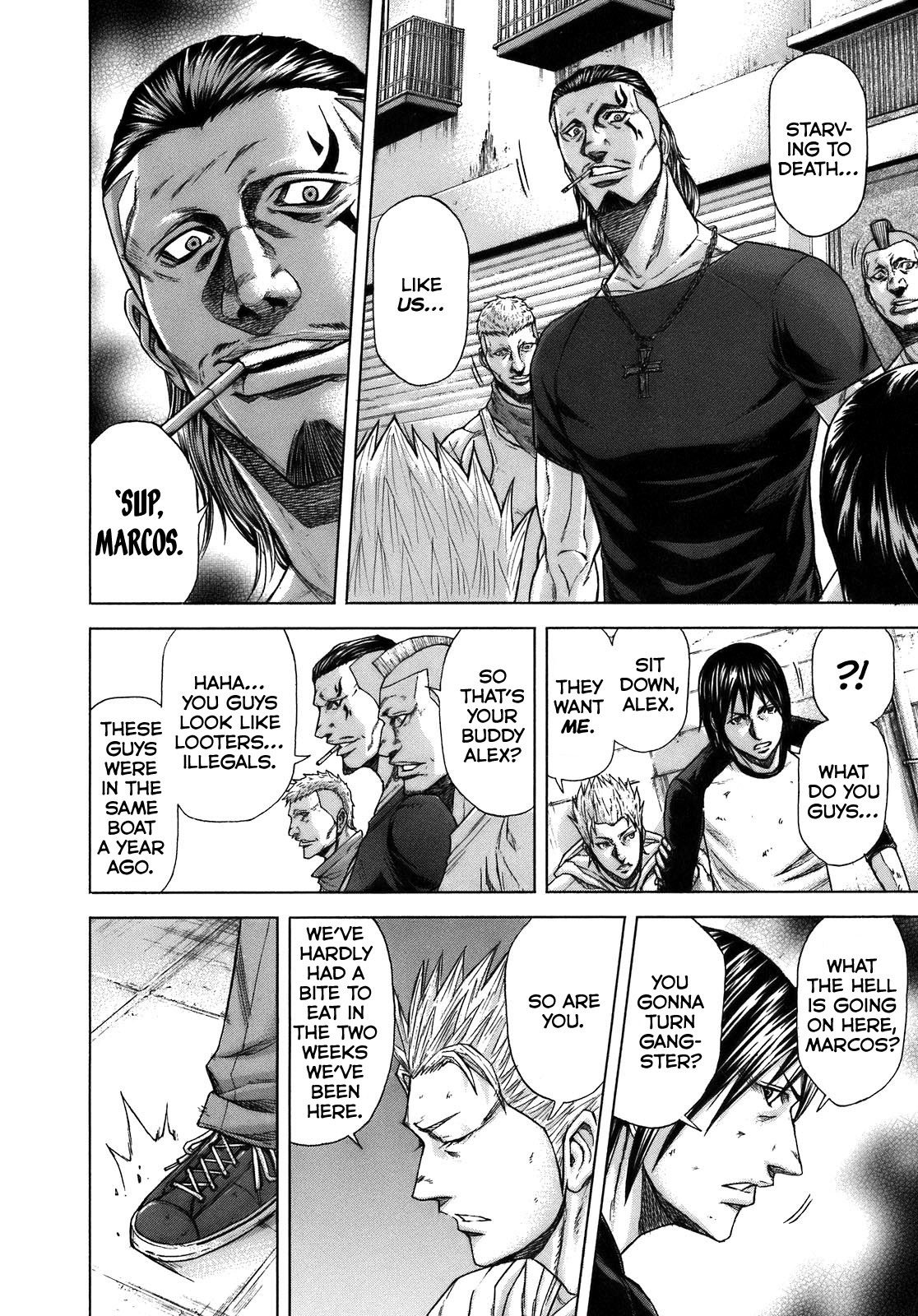 Terra Formars Chapter 2 page 11 - Chapter 2: UNDERDOGS Exiled Swarm