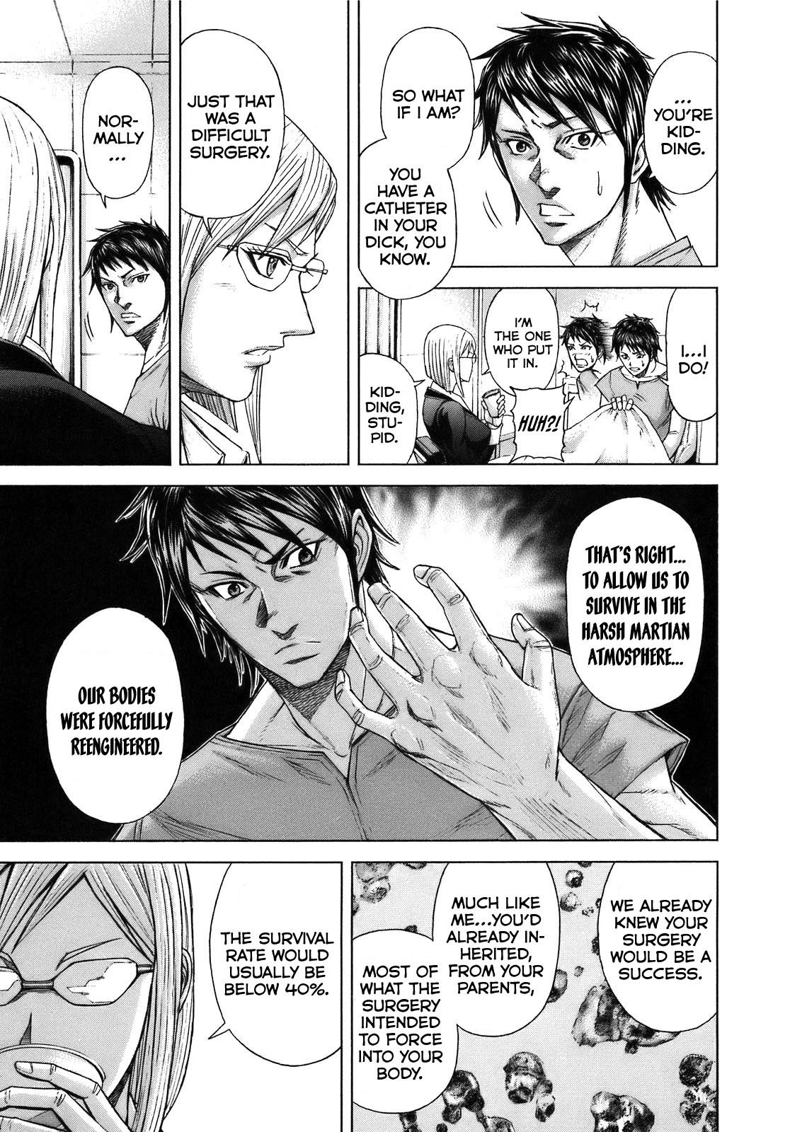 Terra Formars Chapter 2 page 4 - Chapter 2: UNDERDOGS Exiled Swarm