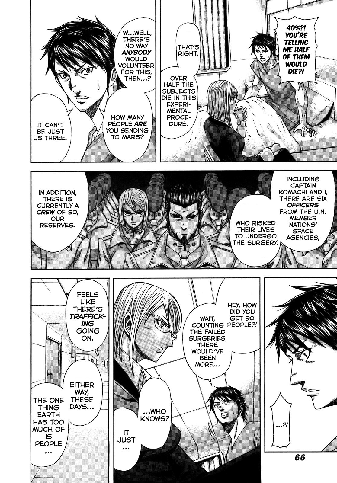 Terra Formars Chapter 2 page 5 - Chapter 2: UNDERDOGS Exiled Swarm