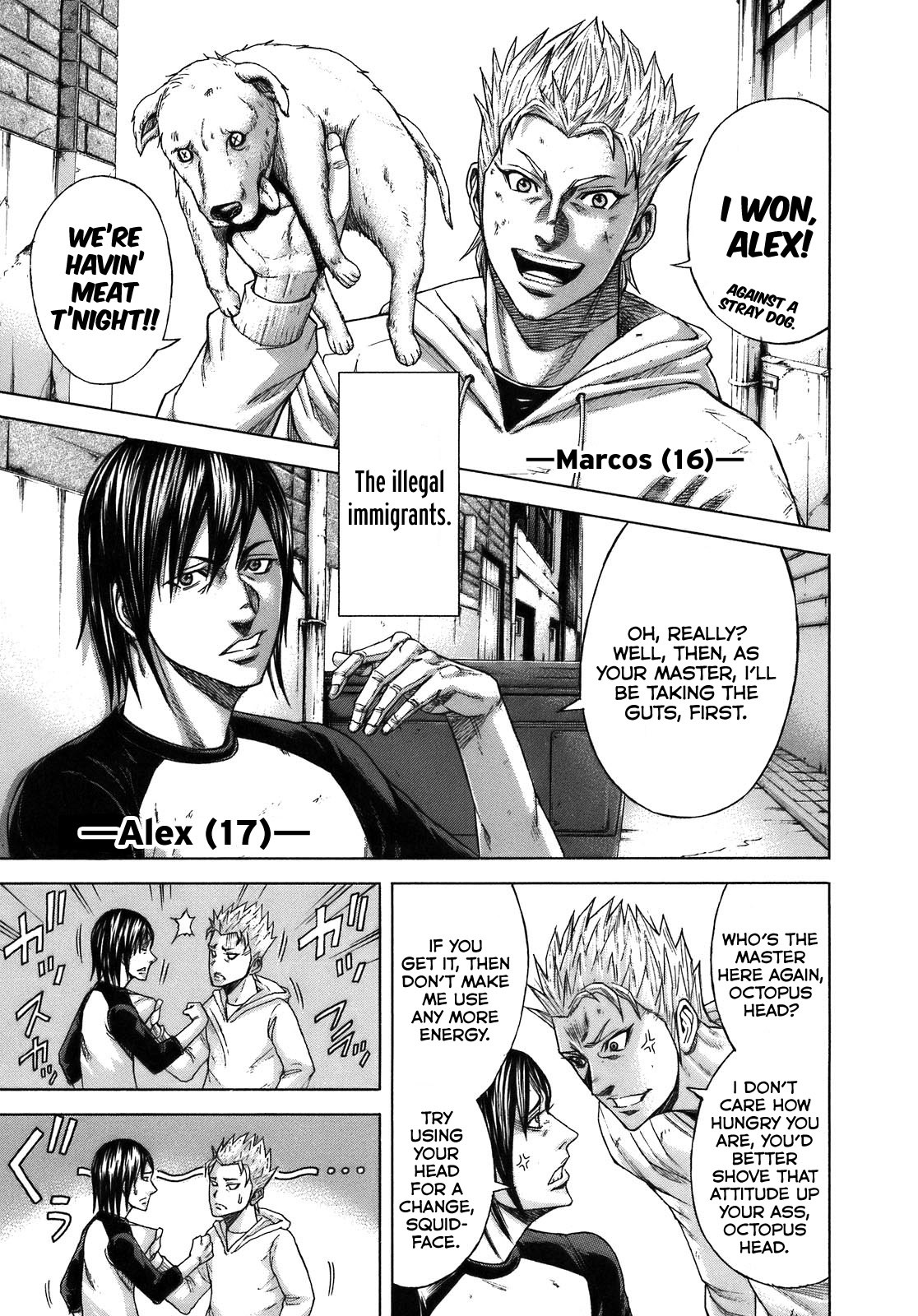 Terra Formars Chapter 2 page 8 - Chapter 2: UNDERDOGS Exiled Swarm