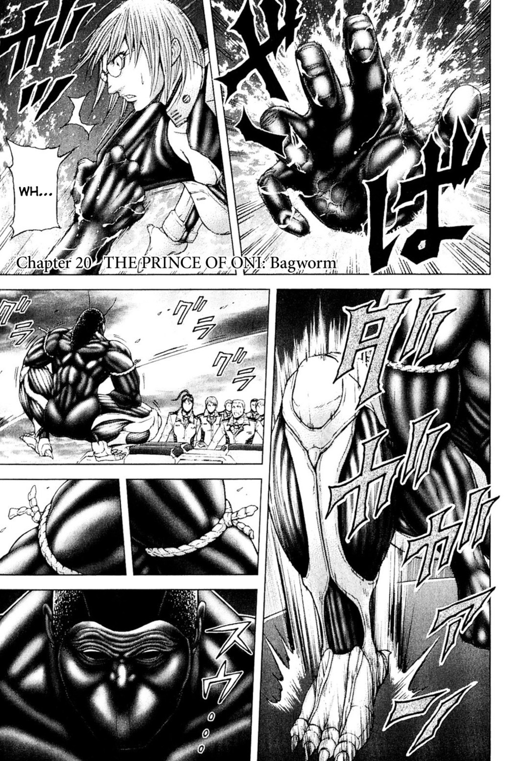 Terra Formars Chapter 20 page 5 - Chapter 20: THE PRINCE OF ONI Bagworm