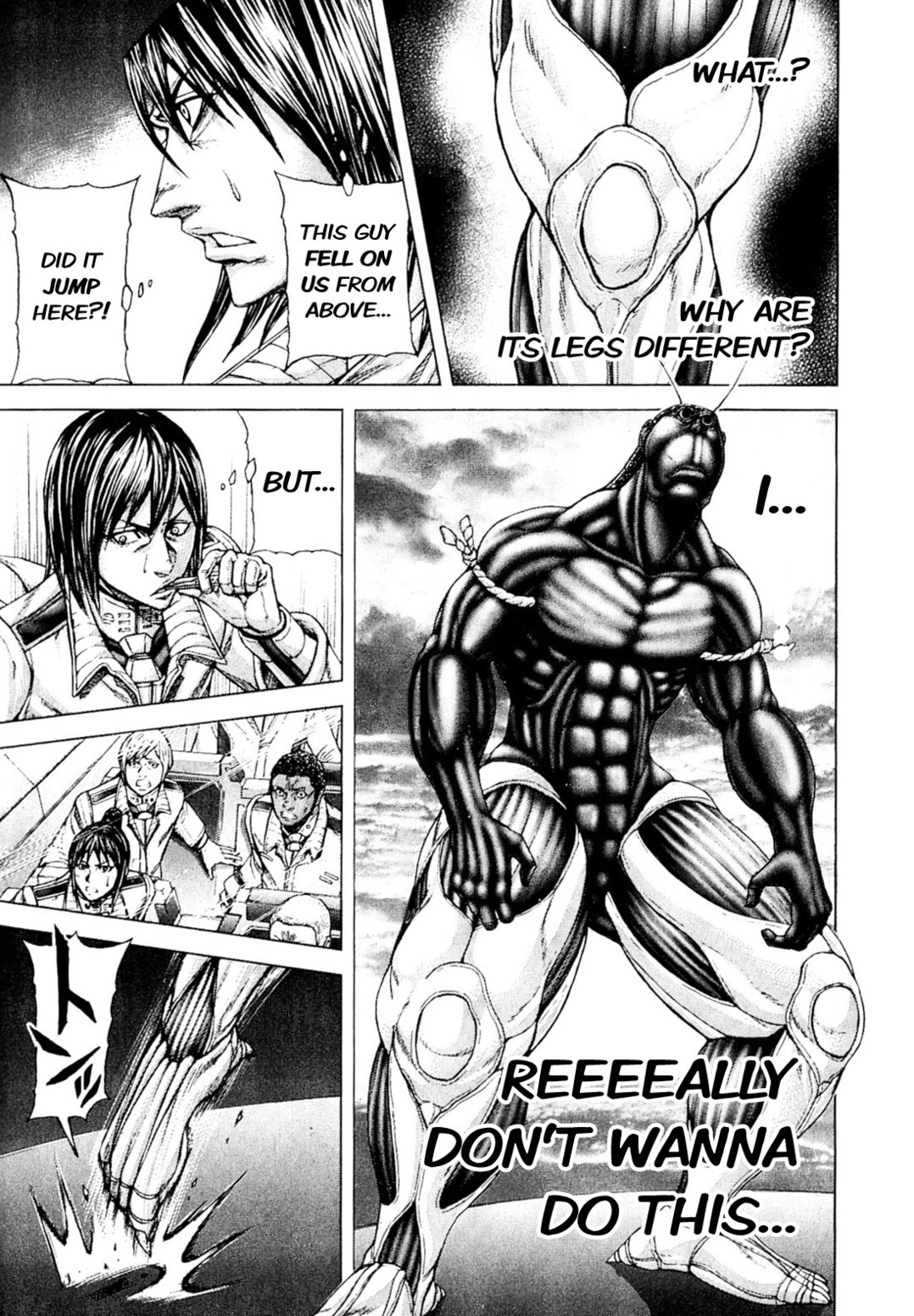 Terra Formars Chapter 20 page 7 - Chapter 20: THE PRINCE OF ONI Bagworm