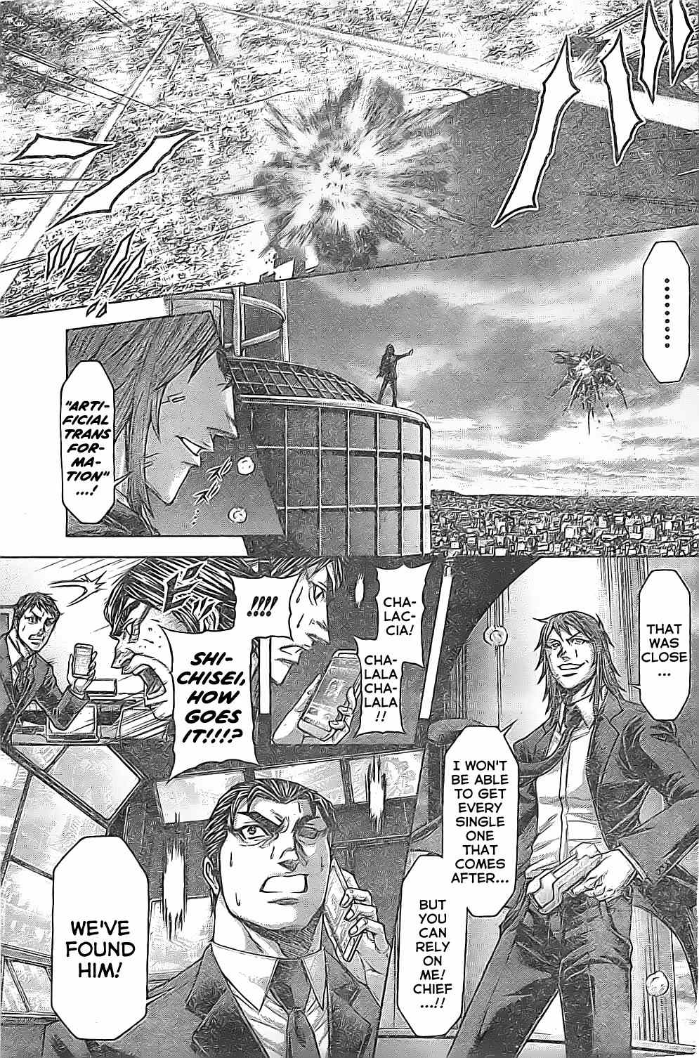Terra Formars Chapter 202 page 15 - Chapter 202: I Don't Love You