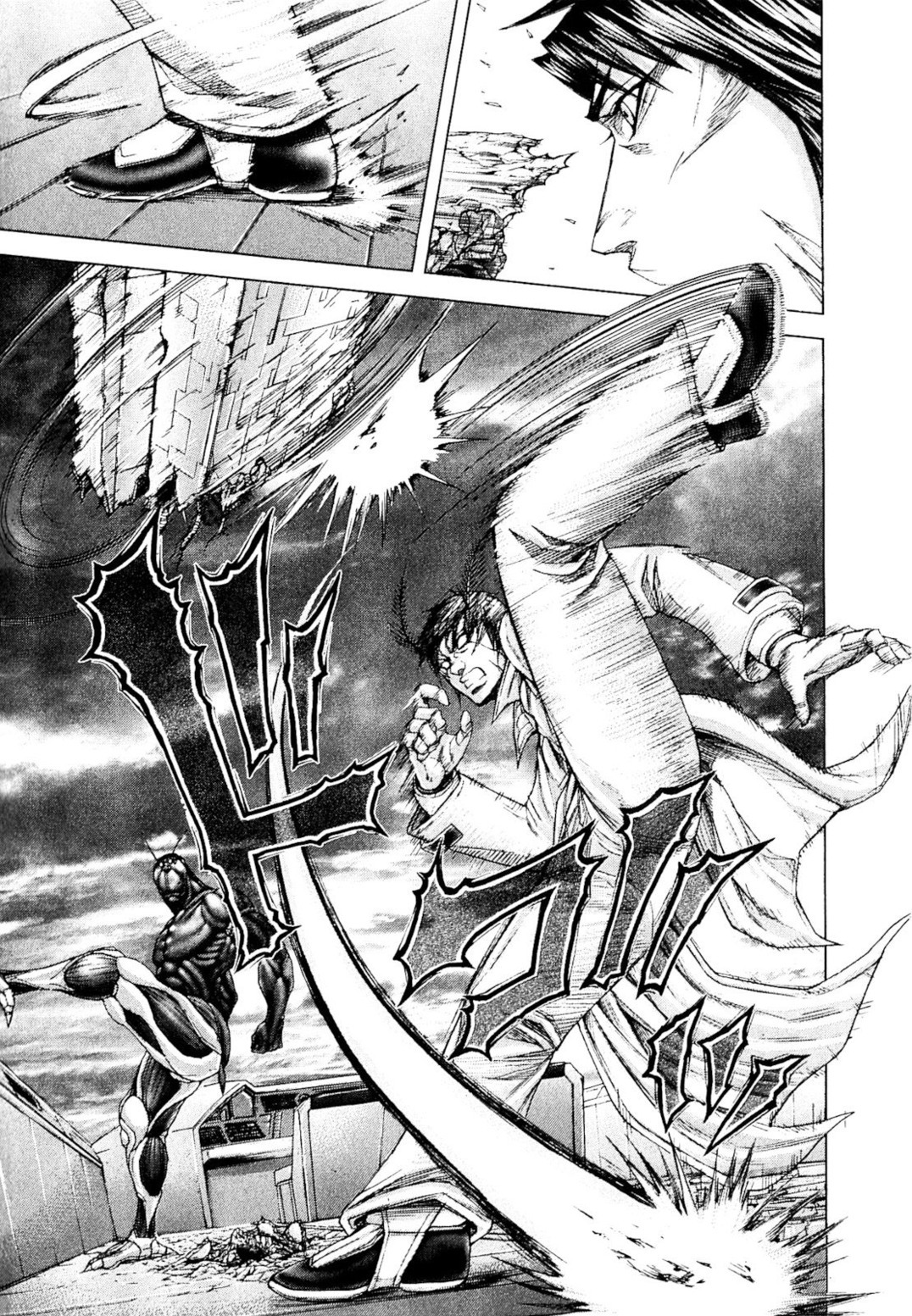 Terra Formars Chapter 21 page 17 - Chapter 21: BLACK BEETLE Killer Instinct