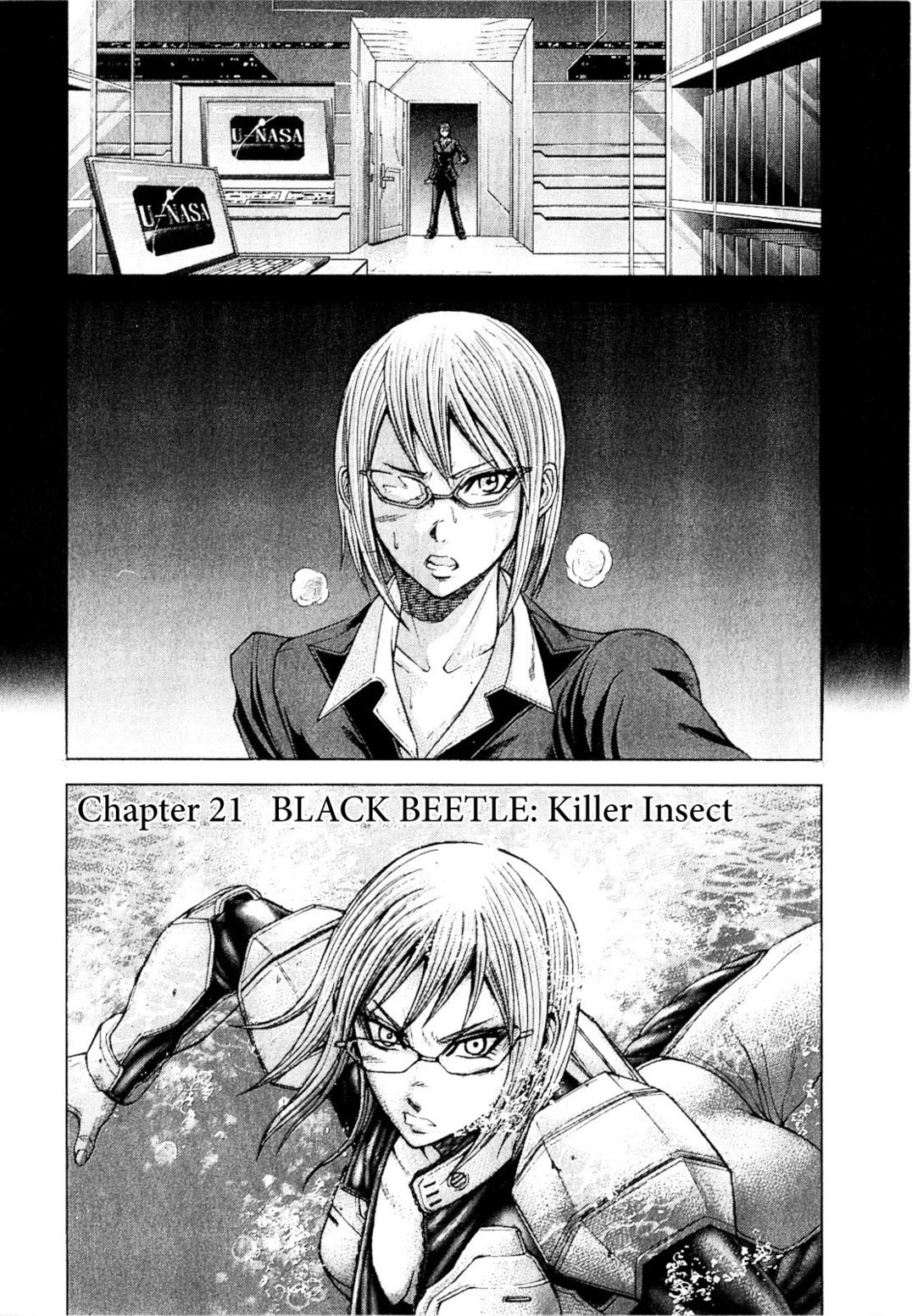 Terra Formars Chapter 21 page 2 - Chapter 21: BLACK BEETLE Killer Instinct