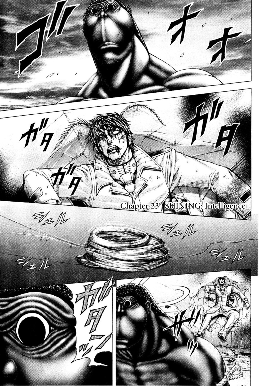 Terra Formars Chapter 23 page 1 - Chapter 23: SHINING Intelligence