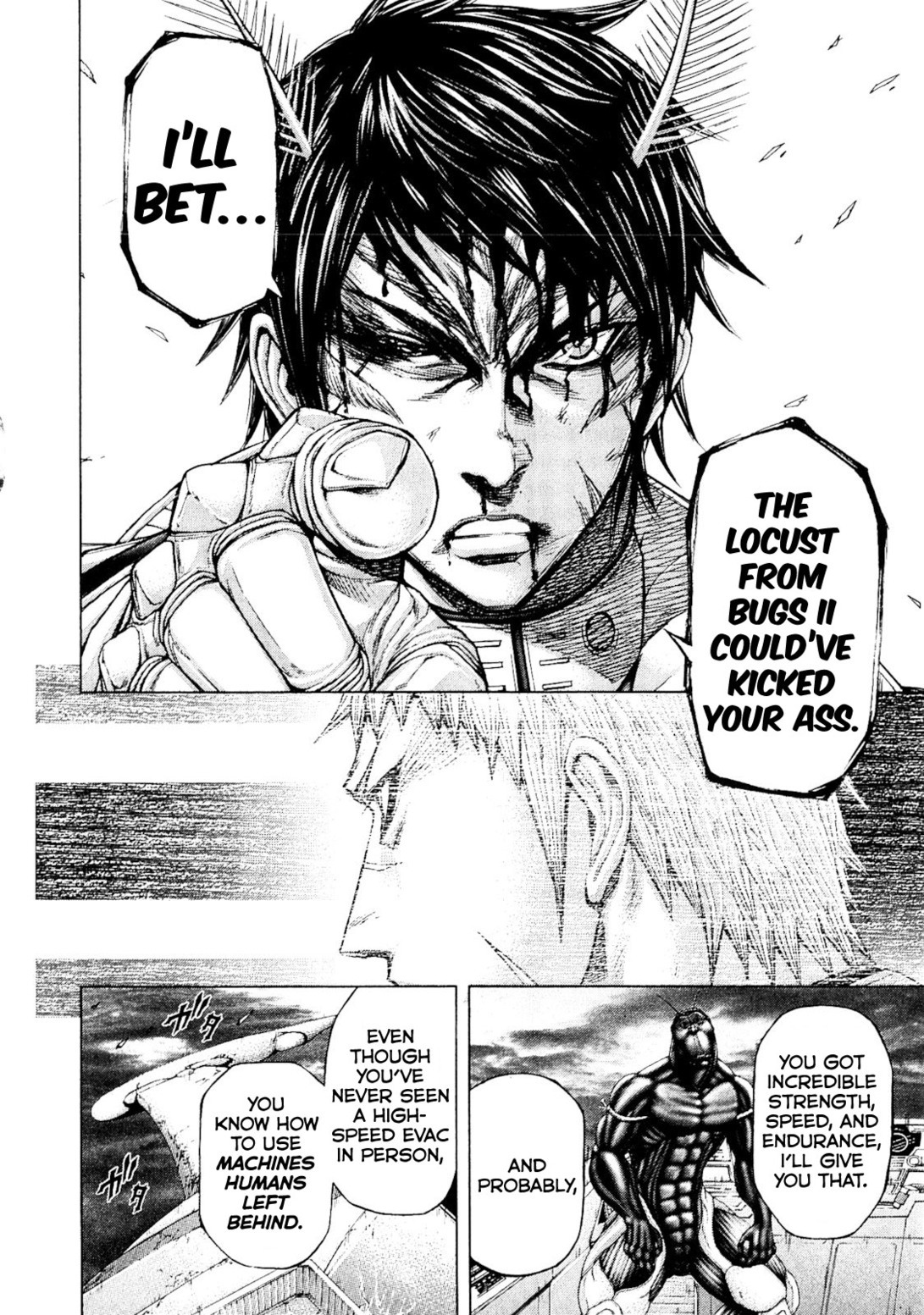 Terra Formars Chapter 23 page 4 - Chapter 23: SHINING Intelligence
