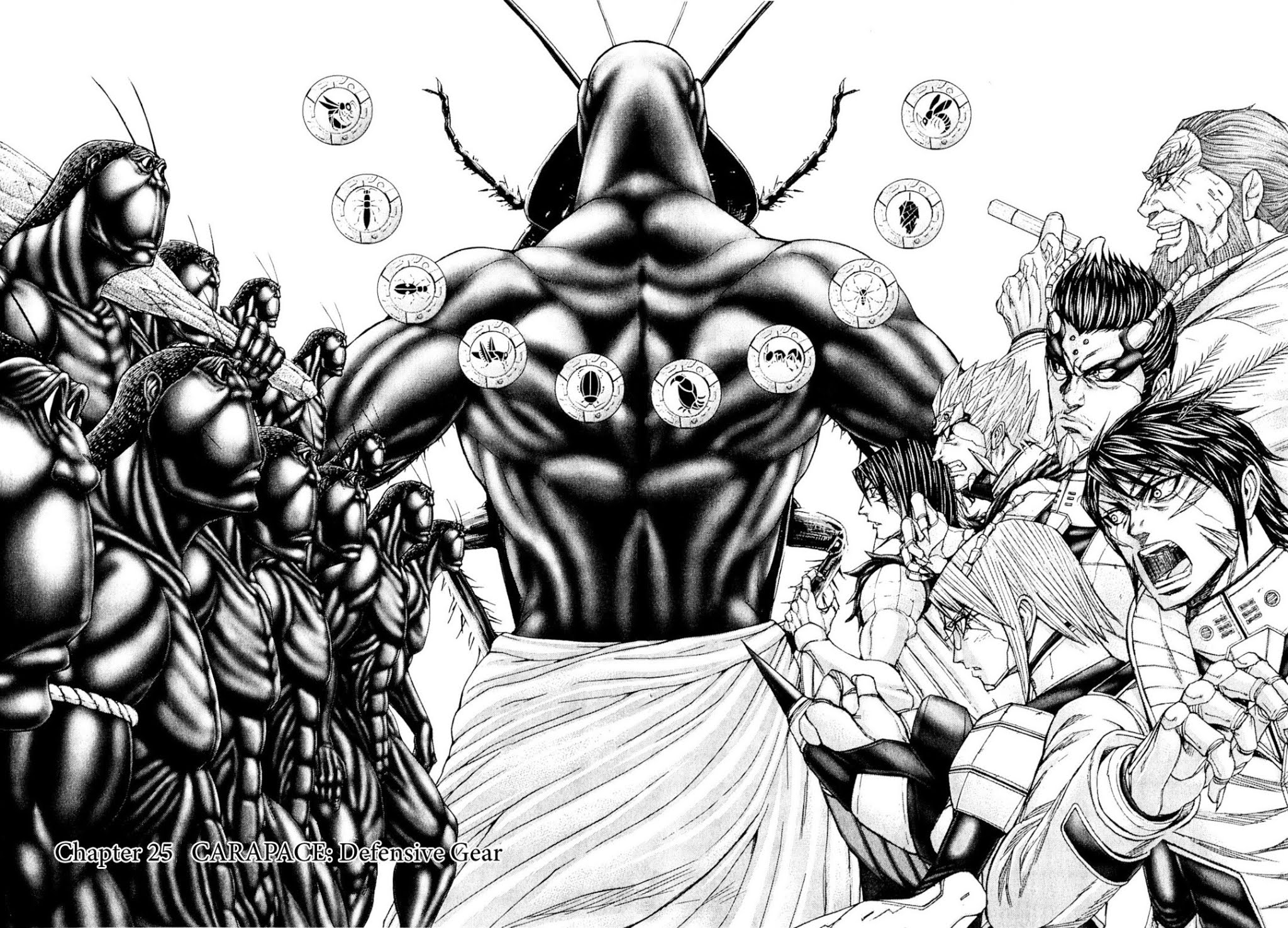 Terra Formars Chapter 25 page 2 - Chapter 25: CARAPACE Defensive Gear