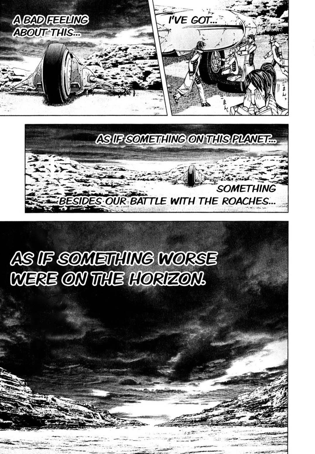 Terra Formars Chapter 25 page 6 - Chapter 25: CARAPACE Defensive Gear