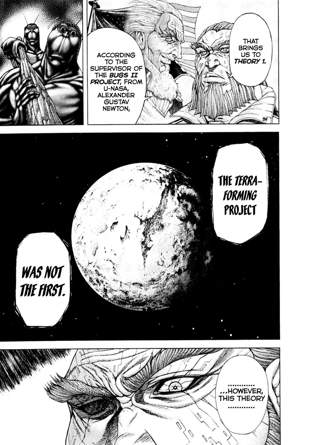 Terra Formars Chapter 25 page 9 - Chapter 25: CARAPACE Defensive Gear