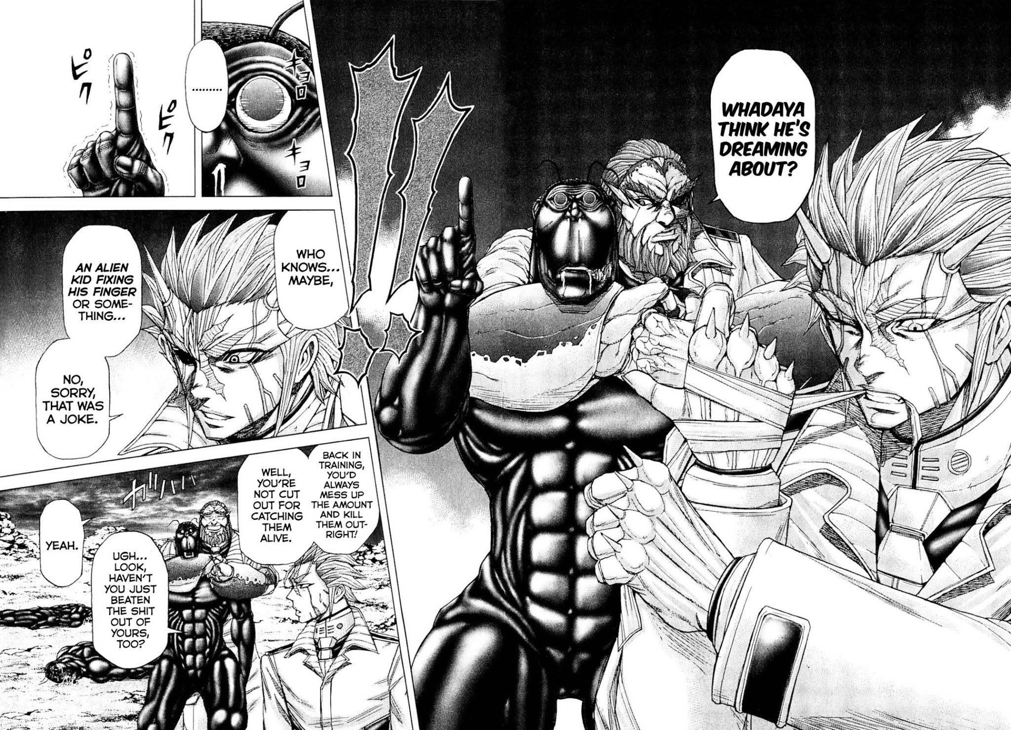 Terra Formars Chapter 26 page 17 - Chapter 26: CRAB Warrior