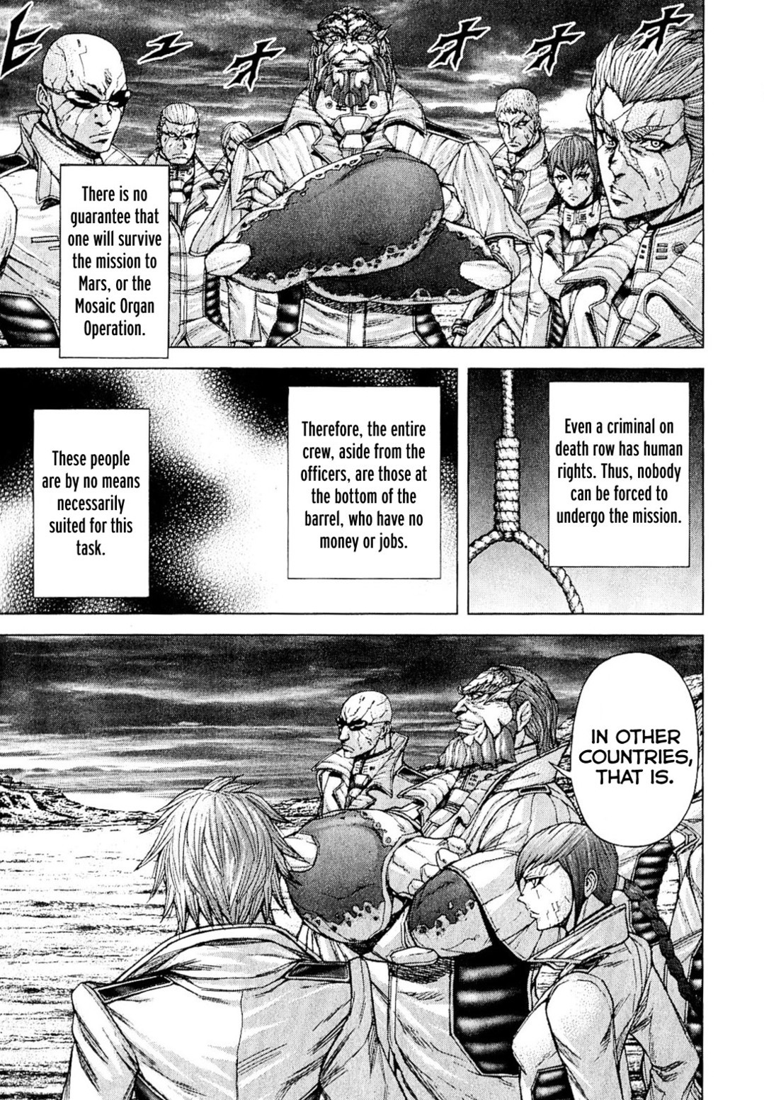 Terra Formars Chapter 26 page 4 - Chapter 26: CRAB Warrior